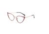 Stylish Women's Cat Eye Photochromic Anti-Blue Light Retro Metal Glasses Frame