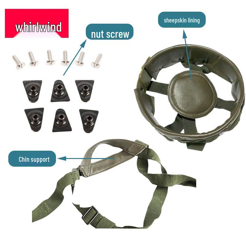 American-Style Kevlar Helmet Interior Suspension Set