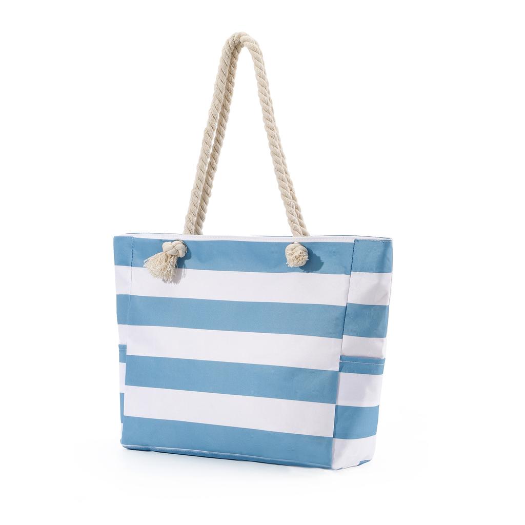 New printed beach bag large-capacity casual shoulder handbag simple and fashionable summer travel tote bag