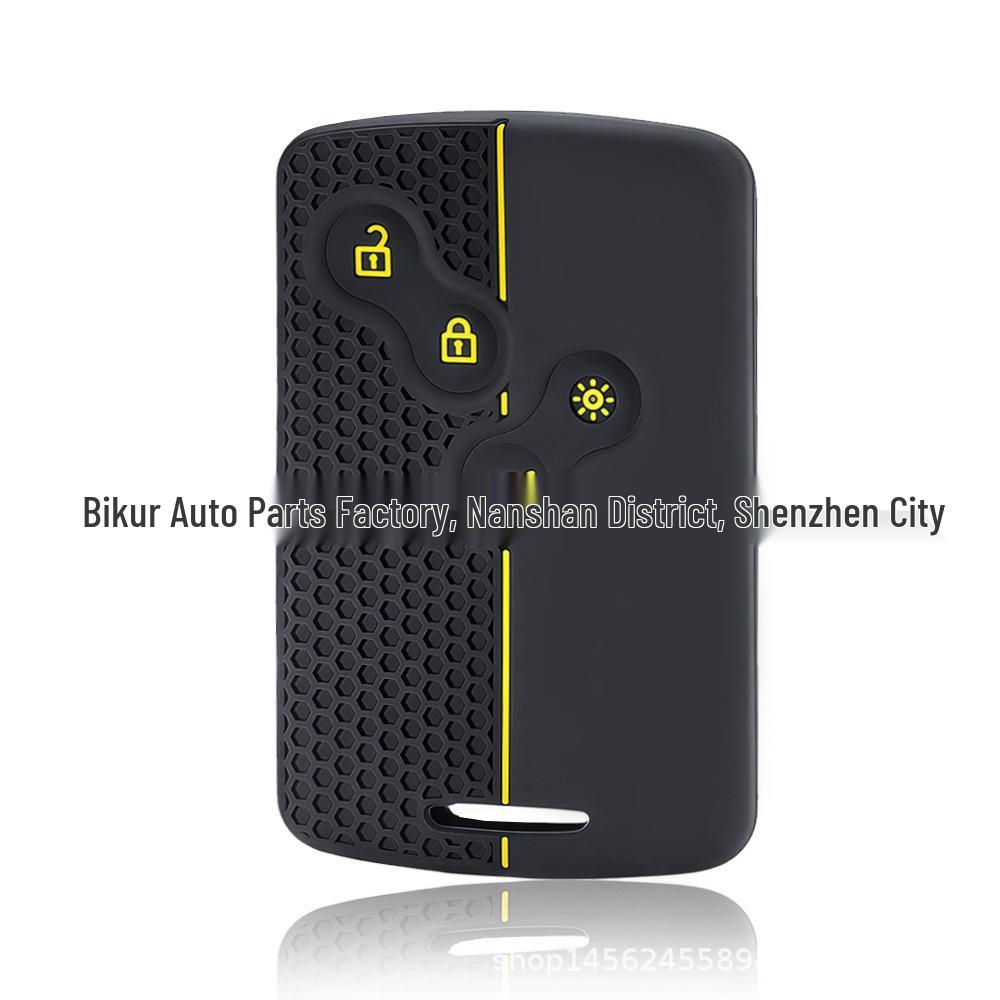 Renault Card-Compatible Silicone Key Cover for Koleos, Kadjar, Wind, Kangoo, Scenic