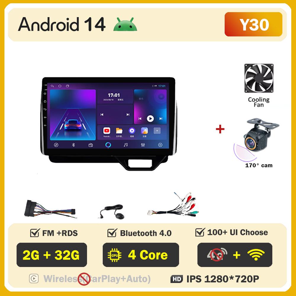 Android 14 For Honda N-BOX II 2 JF3 4 2017 - 2021 Stereo Head Unit Mirror Link GPS Navigation Autoradio Car Intelligent Systems
