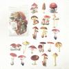 40pcs/bag Vintage Ginkgo Leaves Flowers PET Sticker Package DIY Diary Decoration Sticker Album Scrapbooking