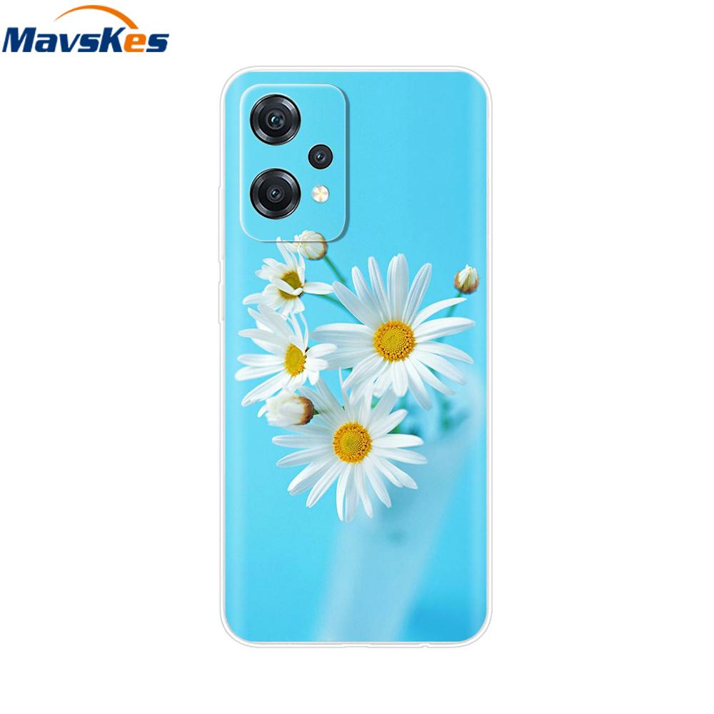 For OnePlus Nord CE 2 Lite 5G Case Cover for OnePlus Nord 2T Marble Transparent Soft Clear Silicone Phone Cases Funda Bumper