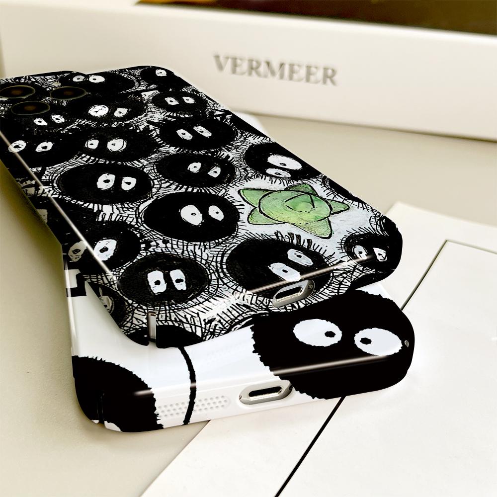 All-inclusive Film Phone Case Cartoon Fashion Design Hard Shell Full Cover Camera Protection Case for iPhone Samsung Xiaomi Poco Redmi Huawei Honor