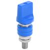 Binding Post Wire Terminal Connector M10 Thread 100A Large Current for 4mm Banana PlugBlue
