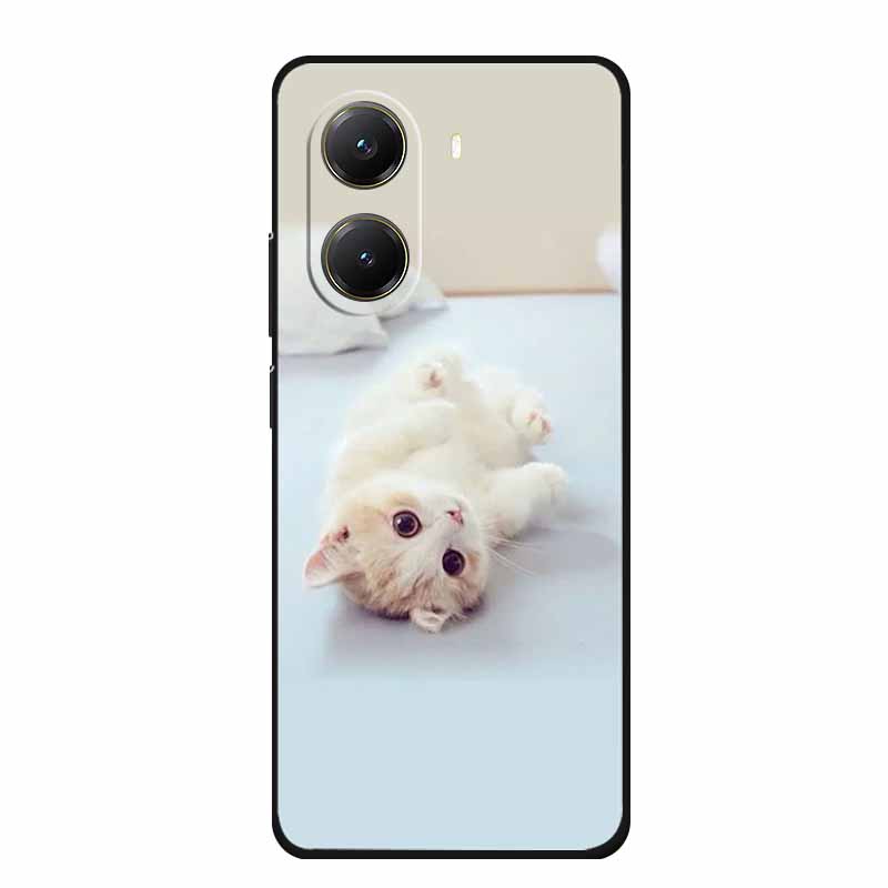 Für Poco X7 Pro Hülle X 7 Pro Coque Schwarzes Silikon Weiche Handyhülle Für Xiaomi Redmi Turbo 4 Pro Rückseitenabdeckung Case Turbo4 Pro Funda