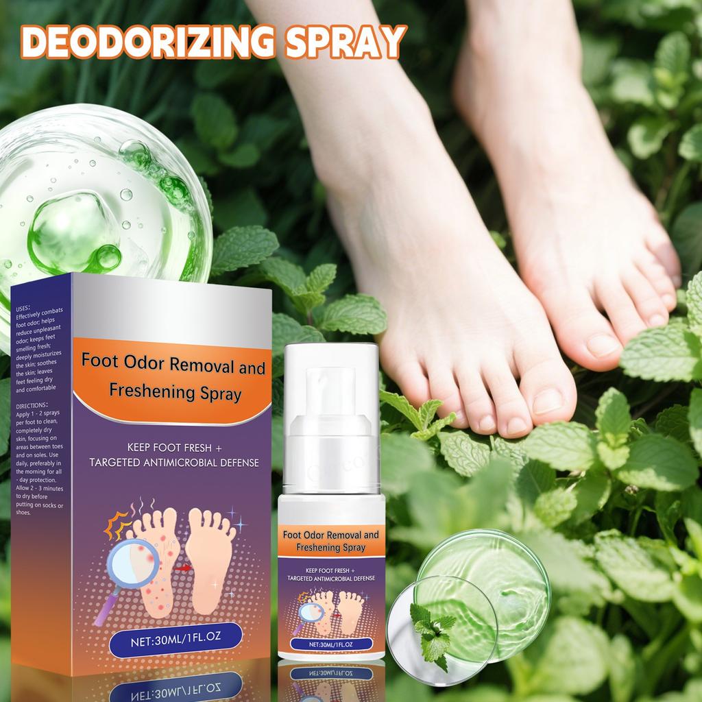 Antiperspirant Spray, Foot Odor Removal And Antiperspirant Spray, Foot Care Spray,30ml