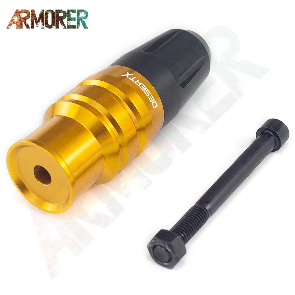 Motorcycle Accessories CNC Exhaust Frame Sliders Crash Pads Falling Protector For Ducati Desert X DesertX 2022