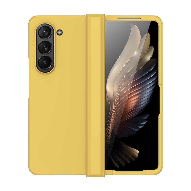 Für Samsung Z Fold 6 Faltbares Handyhülle Hautgefühl Frosted Vollschutz für Samsung Z Fold 4 5 Handyhülle