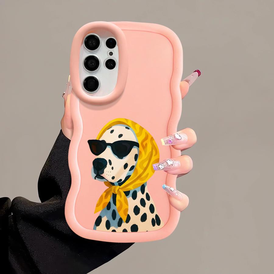 Case for Samsung Galaxy A25 S20 FE S23 Plus S24 S22 Ultra S21 S25 A26 Soft Phone Cover A34 A24 A55 A35 A54 A36 Cartoon Dog Duck