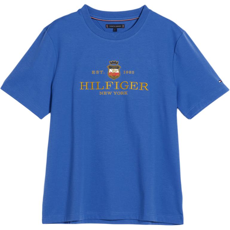Tommy Hilfiger Logo Letter Short Sleeve Crew Neck T-Shirt Men Tops MW42302000-C4U