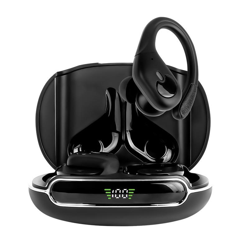 Intelligent Technology Digital Noise Reduction Ear-mounted Wireless Earphones Can't Move Bilateral Stereo Bluetooth Earphones