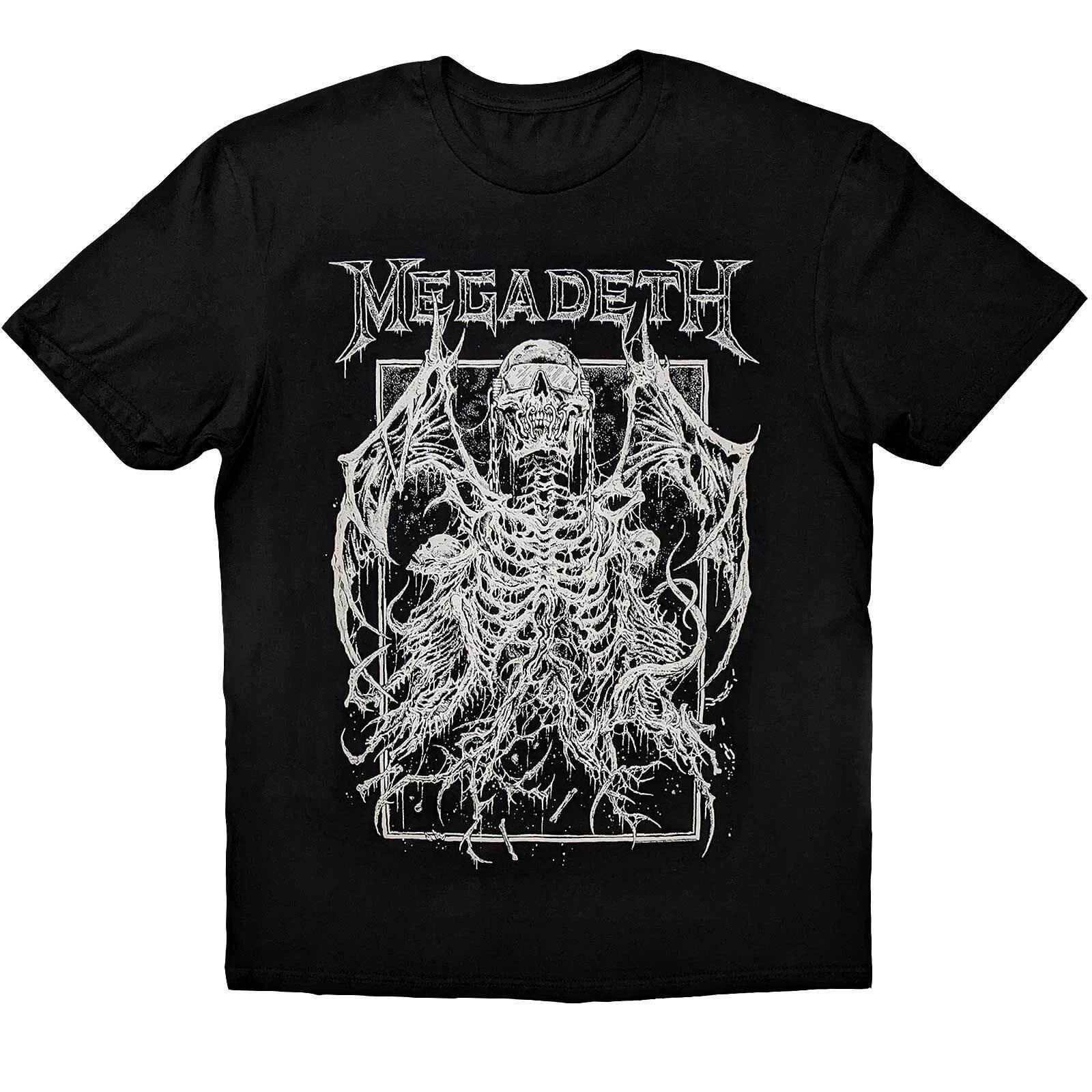 Megadeth T-Shirt Vic Rising Band Official New Black S