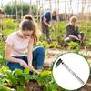 Yousheng Japanische Unkrauthacke Handgehaltener Unkrautzieher Werkzeug Gartenhacke Grasjäter mit Rasiermesserscharfen Klingen für die Heimgartenarbeit