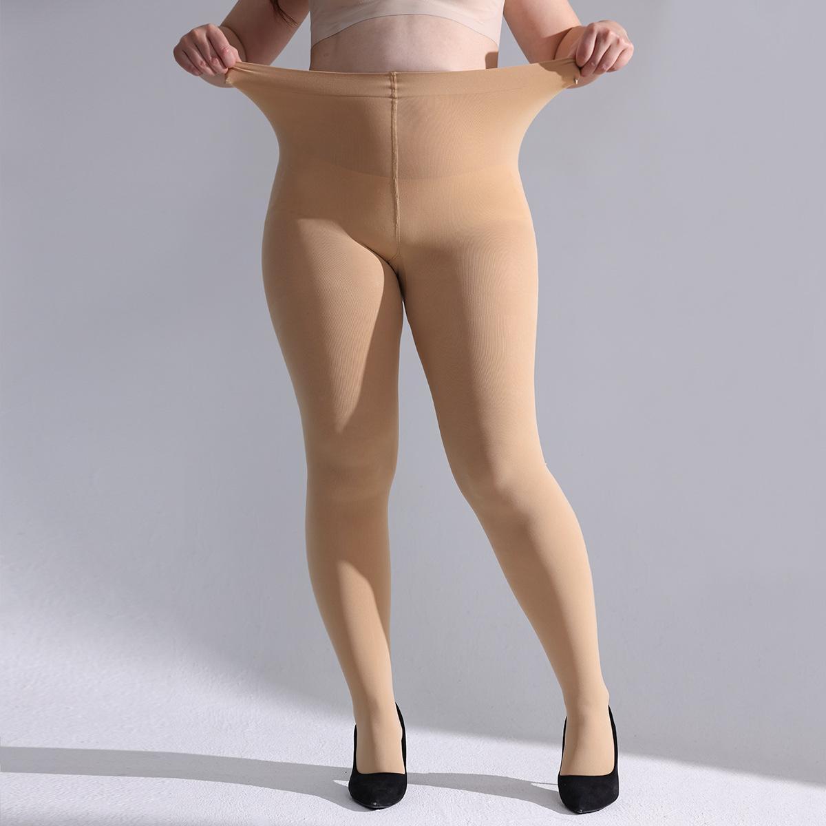 

Шелковые чулки для женщин с высокой талией и эластичной посадкой с поддержкой стопы для женщин. Цветные колготки большого размера. One Size