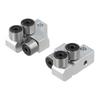 2pcs Front Rear Blade Guide Block Part Number 42-28-0211 & 42-28-0206 For 6230 6232-6 6225 Deep Cutting Band Saw Accessories