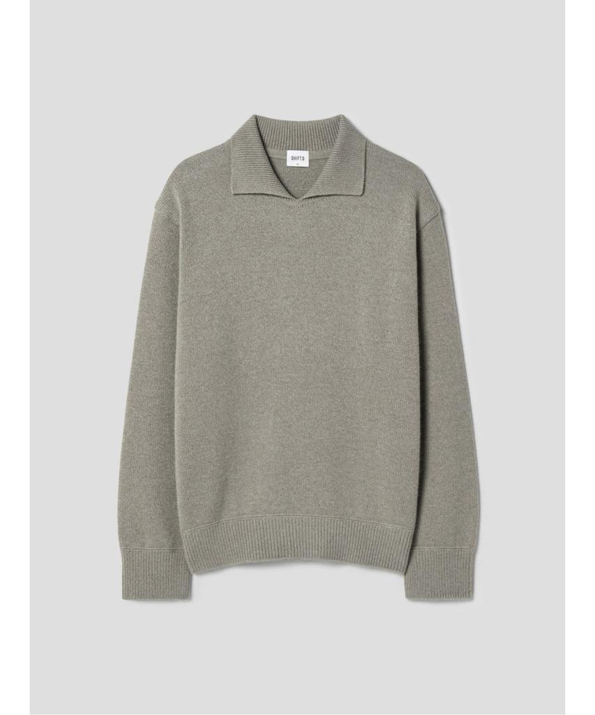 SHIFT.G Collarturtleneck Sweater Khaki