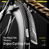 ENLEE Road Car Fender, Melon Car Gravel Bike Quick Dismantling Extended Gear Rain Board Adjustable 700C Mud Removal