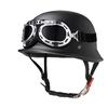 German Crafted Vintage Steel Cruiser Helmets | Half Face Unisex Motorcycle Helmets | DOT Certified for Reliable Protection
