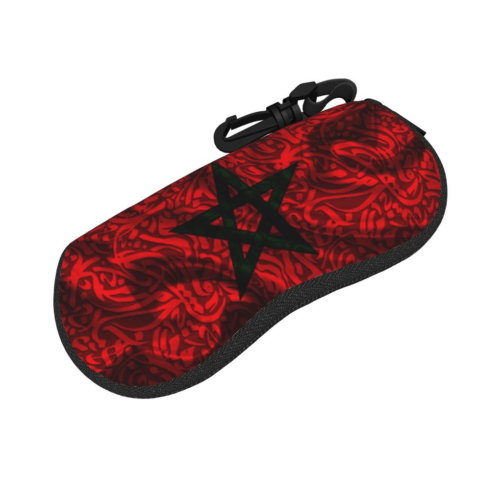 Morocco Maroc Flag Moroccan Glasses Case Girl Portable Accessories Glasses Box Gift Sunglasses Box