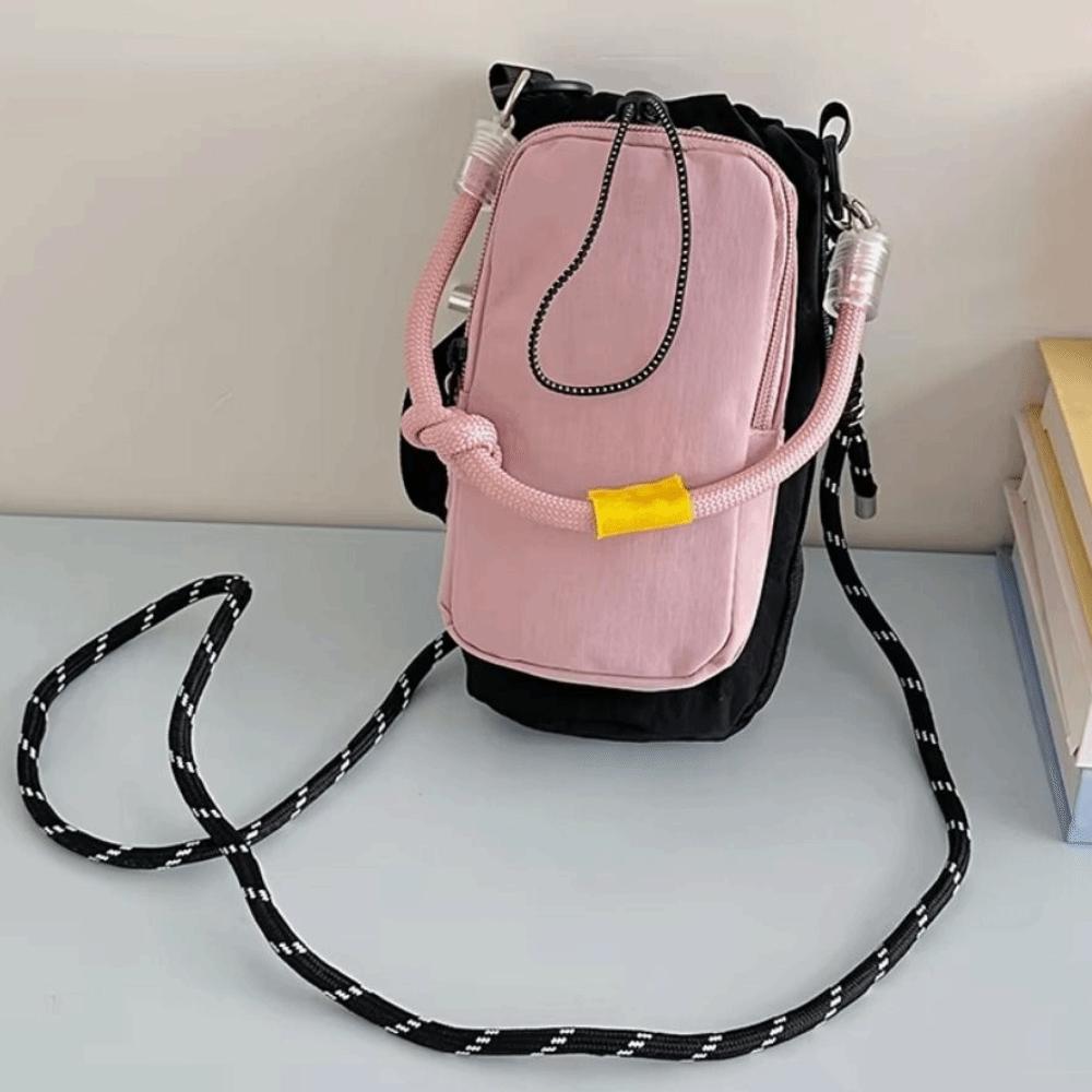 Lightweight Travel Crossbody Bag Waterproof Sports Water Bottle Bag Casual Wear