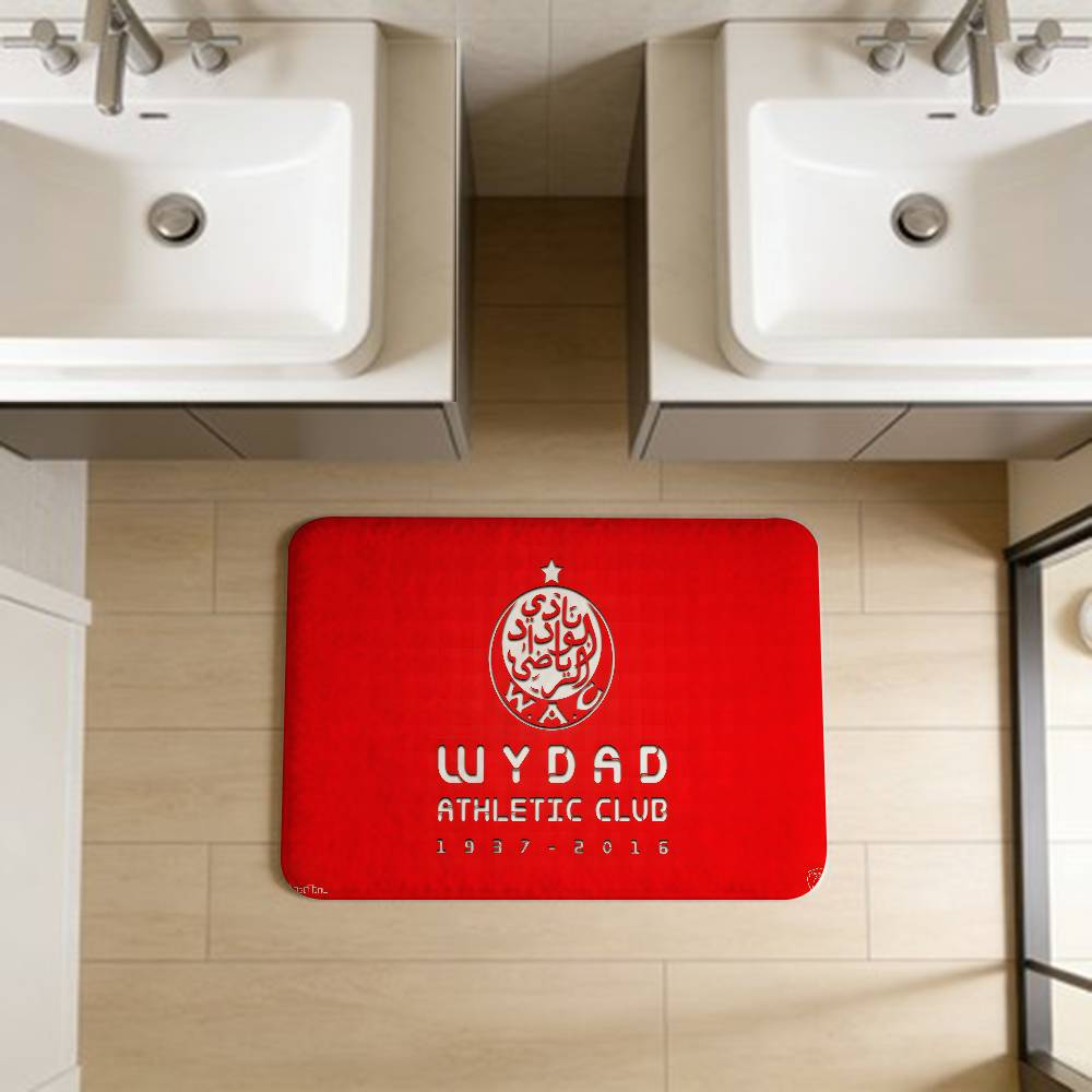 Wydad Athletic Club Floor Mat Retro Multiple Choice Living Room Kitchen Rug Non-Slip Modern Home Decor