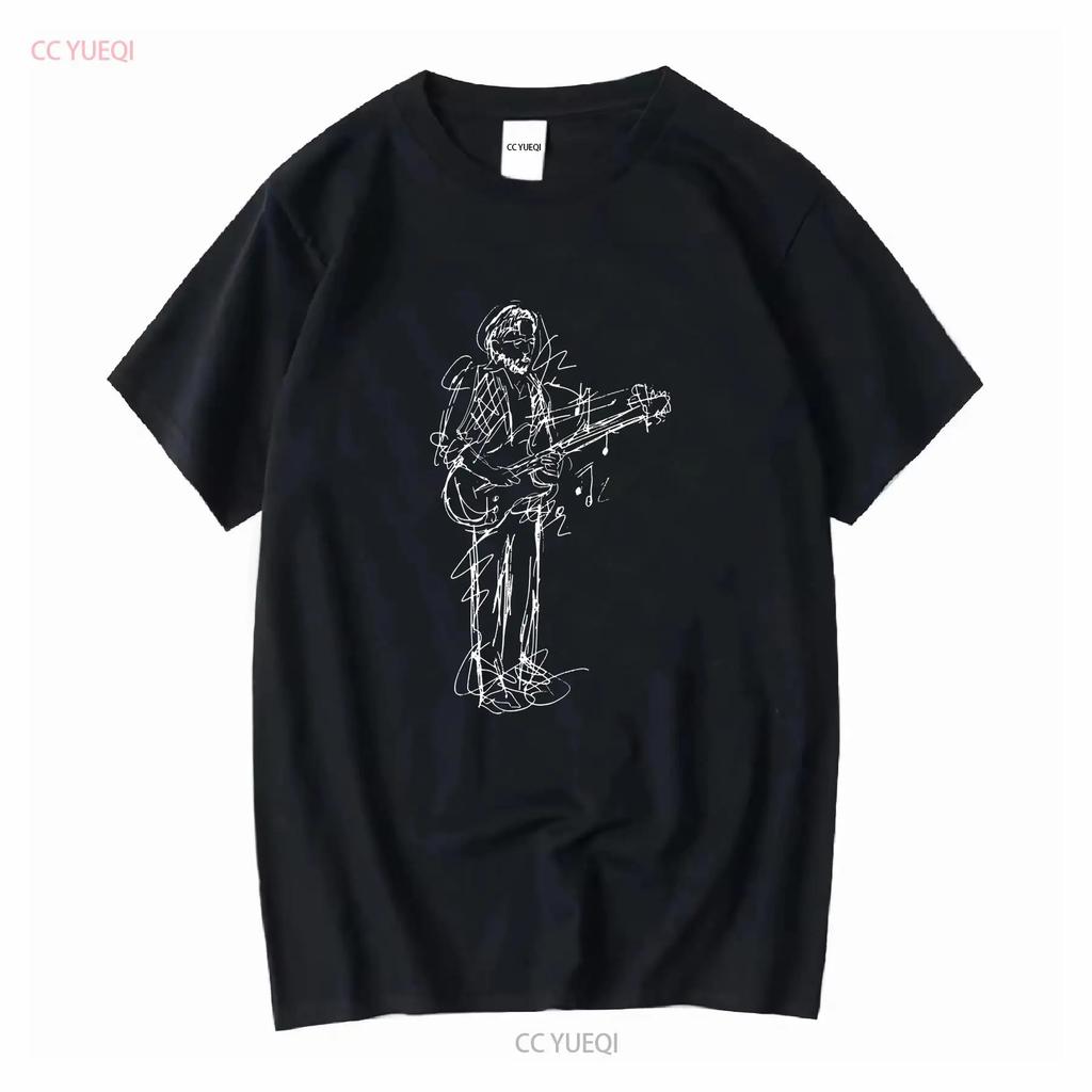 Eric Clapton Rock T Shirt Mens s for men Fairwear Approved Cotton long or short sleeves vintage Washed Breathable Stretched