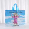 12pcs Festival Gift Bags With Handles Reusable Shopping Bags Printed Non Woven Tote Bags For Party Favors Retail And Gift Pack