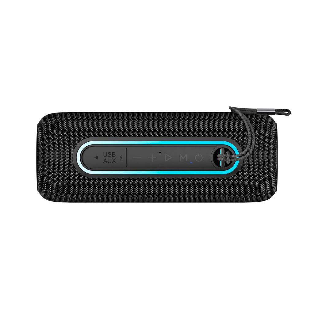 Bluetooth 5.0 IPX5 USB AUX 20W RGB Wireless Kruger&Matz Street Speaker