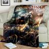 3D God of War Games Gamer Kratos HD שמיכת, שמיכת זריקה רכה לבית חדר שינה מיטה ספה פיקניק כיסוי משרד נסיעות שמיכה ילדים