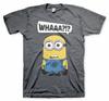 Officially Licensed Minions - Whaaa?!? Men'S T-Shirt S-5XL Sizes