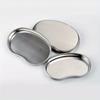 3Pcs/Set Stainless Steel Kidney Shaped Sterilized Tray Jar Pot Container Bottle Tweezers Dental Surgical Cosmetic Tattoo Accesory