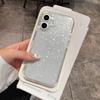 Luxury Shockproof Bling Glitter Clear Case For iPhone 11 12 13 14 15 16 Pro Max X XR XS 7 8 Plus Transparent Soft Bumper Cover