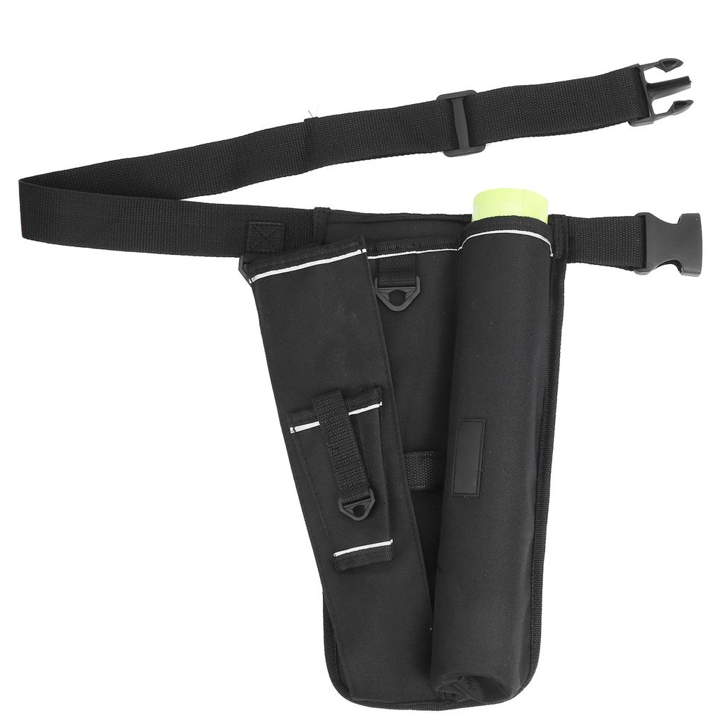 Multifunctional Waist Bag Polyester for Outdoor Lure Fishing Tackle Pouch Rod Holder