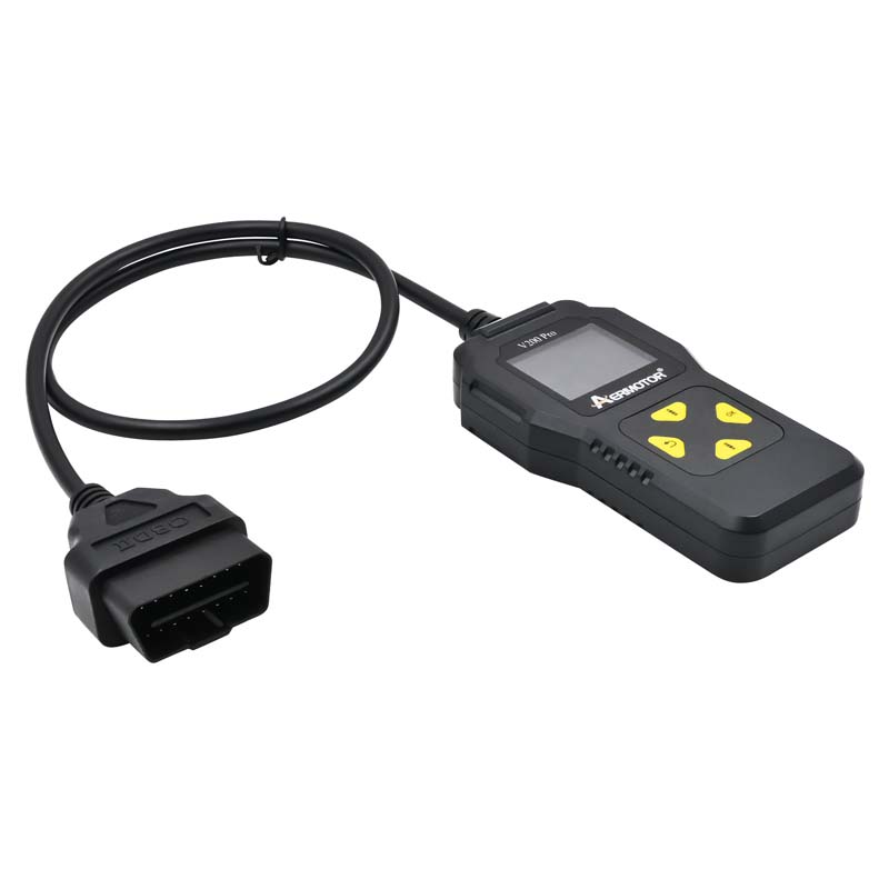 OBD2 skener autodiagnostické nástroje OBDII čtečka kódů pro diagnostiku motoru kontrolka napětí baterie testování 10 jazyků podporuje