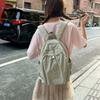 Schoolbag Korean Girls Backpack Women 1011 New Lightweight Large Capacity Casual Backpack Student Schoolbag Versatile Simple