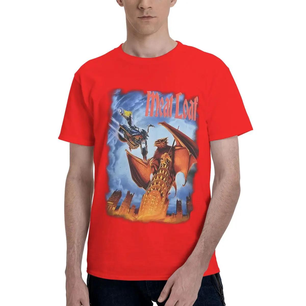 Meatloaf Everything Louder Than Everything Else Tour Rock 100 Cotton Casual Breathable Confortable Cute Mens TShirts Men S