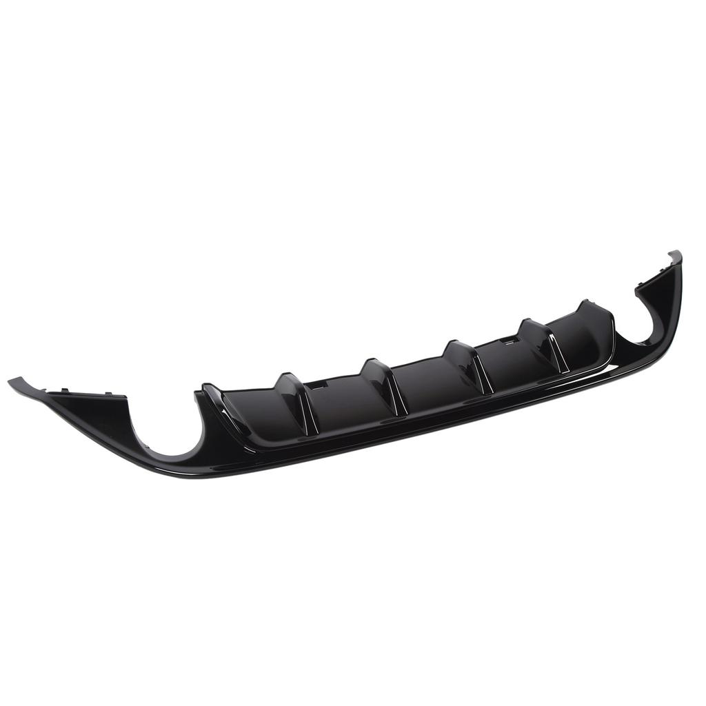 Gloss Black TCR Rear Bumper Diffuser Valance Sporty Style For MK7 Pre?Facelift 2013 To 2016