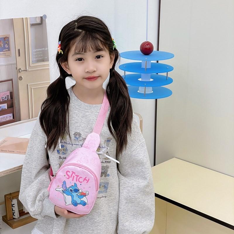 Printed Shoulder Crossbody Chest Bag Anime Pattern Children Gift Cartoon