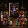 Desktop Decoration for Bookshelves Crystal Dragon Advent Calendar 2026 24 Days Fantasy Reading Book Countdown Calendar Day Pcs Mini 2D Flat Acrylic