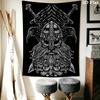 Odin Viking Warrior Pattern Home Decor Tapestry, Wall Hanging, Decorative RV Wall Cloth.ZGT0914129