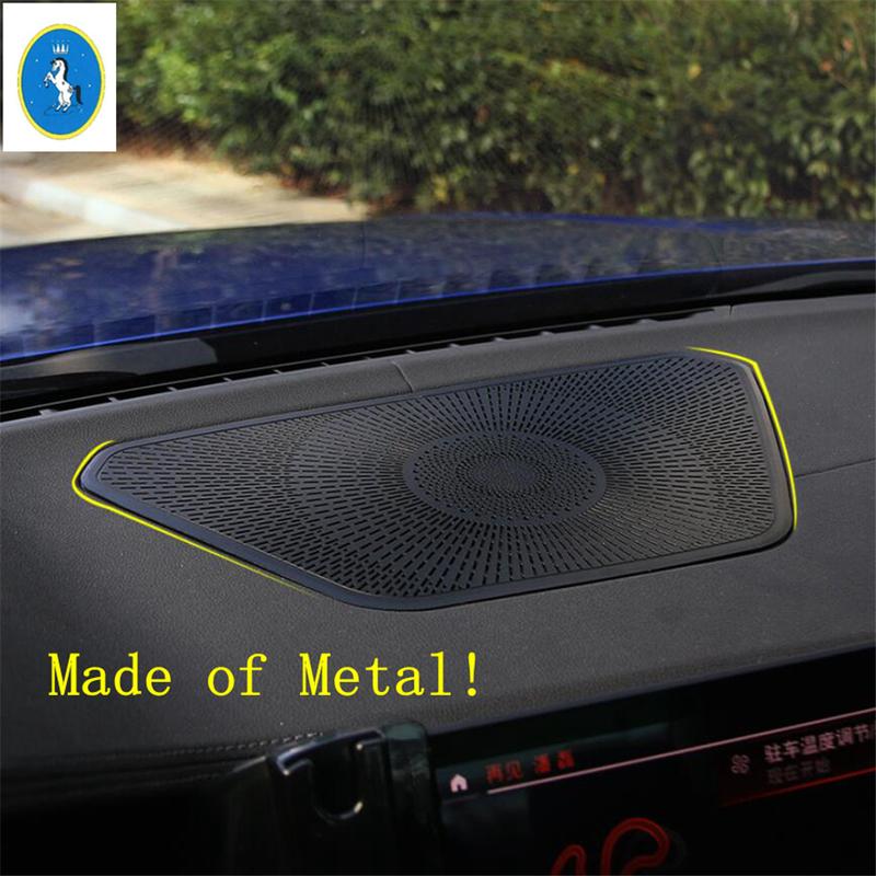 For BMW 3 Series G20  - 2024 Auto Central Stereo Speaker Audio Sound Loudspeaker Decor Panel Interior Accessories Cover Trim