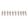100PCS High Pressure Valve Stem Core Aluminum Alloy Copper Car Air Conditioner Valve Core for R12