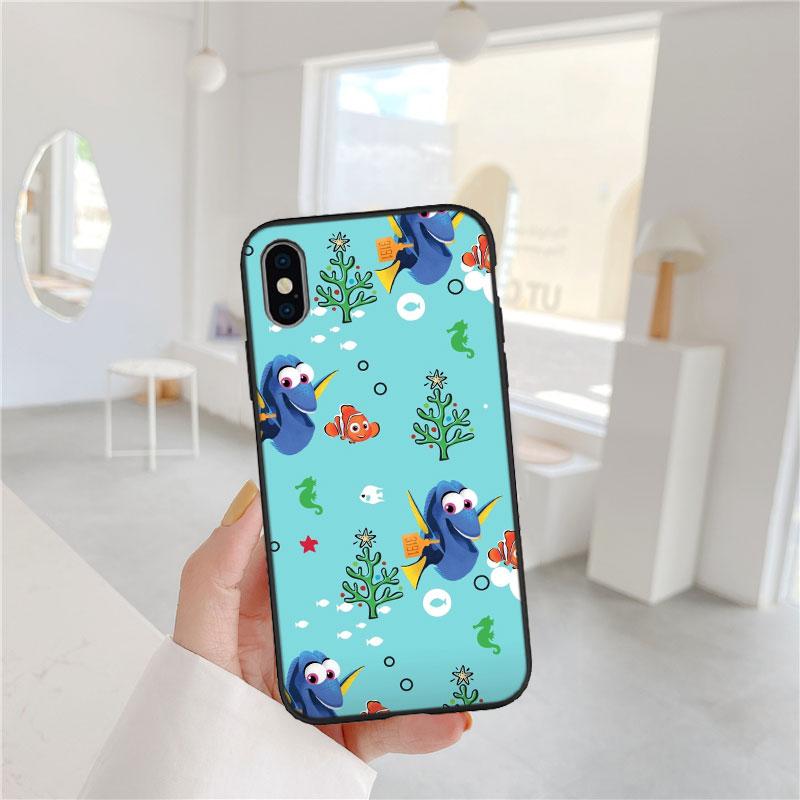 CJ52 Finding Nemo Soft Shell Phone Case for iPhone SE X XS XR 11 16E 17 Pro Max Air 8 7 6 6s Plus