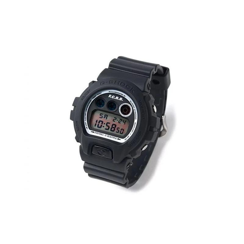 

CASIO G-SQUAD series G-SHOCK series F.C.R.B limited edition military style watch electronic movement resin strap men s watch black dial DW-6900FCRB чорний