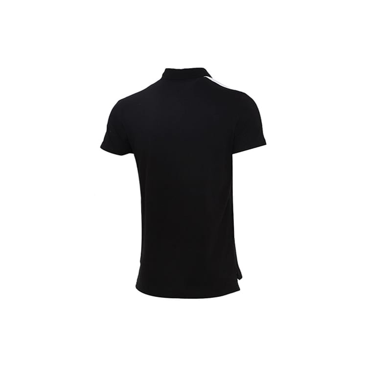 PUMA Polo Shirts Men's Black Polo Collar Moderate Straight Fit 532290-01