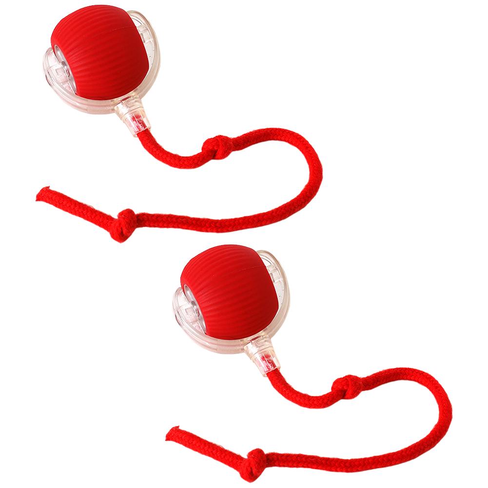 Interactive Teasing Cat Toy Motion Activated Kitten Toy Rechargeable Automatic Cat Toy with Tail for Indoor Cats Toy Ball