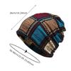 Vintage Style Pullover Cap With Printed Design For Casual Winter Outfits