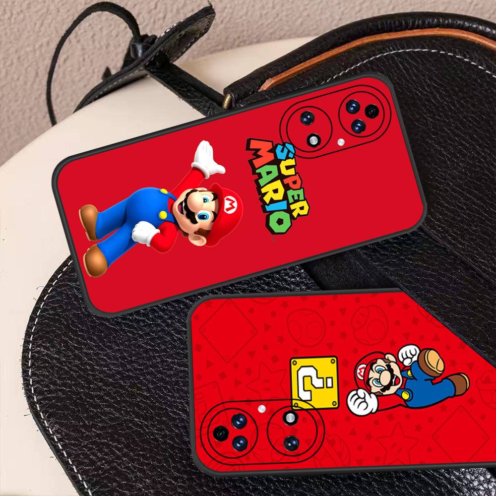 Super Game M-Mario Phone Case For Huawei P 8 9 10 20 30 40 50 Pro Lite Psmart Honor 10 Lite 70 Mate 20lite