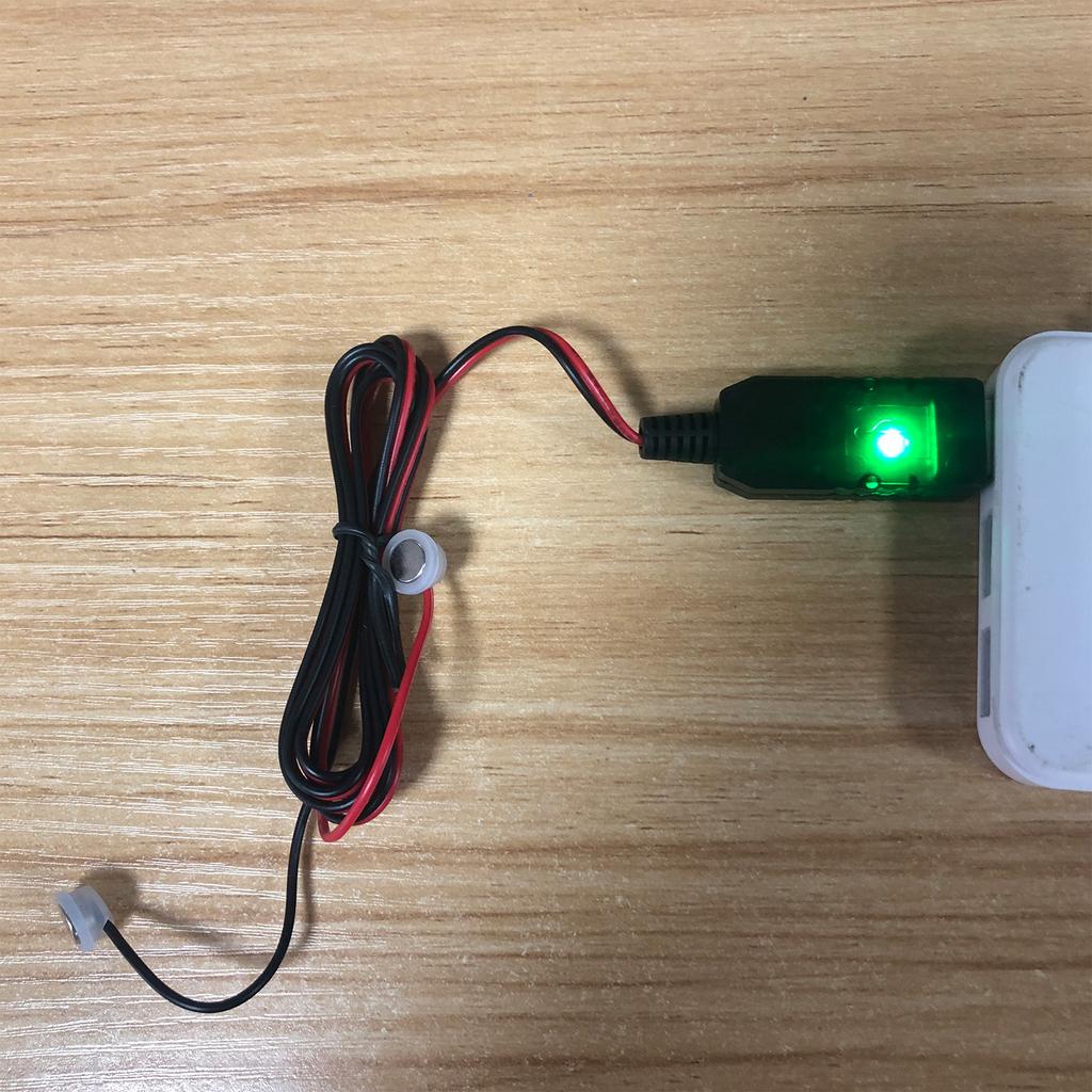 USB Magnetic Charger Cable with Type-C Adapter for 3.7V 14500 16340 26650 Rechargeable Lithium Battery Charging Line